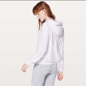 Lululemon Twisted & Tucked Pullover White - 6